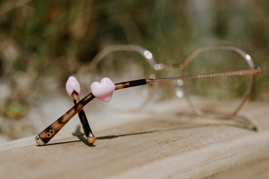 Cœurs Anti-glisse pour lunettes